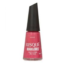 Esmalte Cremoso Risqué Manicores - Faço o Pinx em Casa 8ml