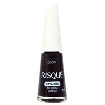 Esmalte Cremoso Risqué Me Deixa Ameixa 8ml Hipoalergênico