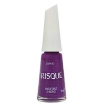 Esmalte Cremoso Risqué Violetraz o Novo 8ml Hipoalergênico