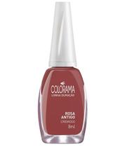 Esmalte cremoso rosa antigo 8ml colorama Esmalte cremoso rosa antigo 8ml colorama