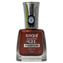 Esmalte Cybercolors Bronze 3000 Diamond Gel Risque 9,5ml