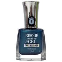 Esmalte Cybercolors Chuva Cósmica Diamond Gel Risque 9,5ml
