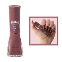 Esmalte Dailus Queridinhos Petit Four Marrom Cremoso