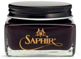 Esmalte de couro para sapatos SAPHIR Pommadier Cream 75 ml Borgonha
