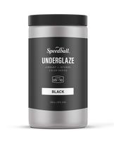 Esmalte de engobe Speedball preto 473 ml sem chumbo e seguro para alimentos Esmalte de engobe Speedball preto 473 ml sem chumbo e seguro para alimentos