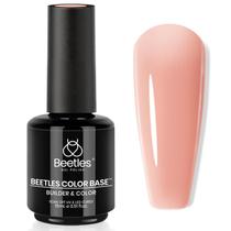 Esmalte de gel besouros Nude Color Base de 15 ml com base de borracha