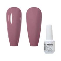 Esmalte De Gel De Cor Pura Arte Clavo 8ml UV Híbrido Semi Permanente Nail Art Manicure Base Top Coat