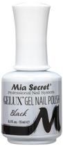 Esmalte de Gel Mia Secret Gelux Removible con Lámpara UV - Negro