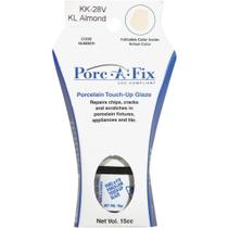 Esmalte de retoque de porcelana de amêndoa Porc-a-Fix KK-28V