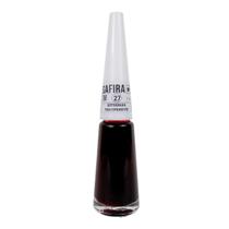 Esmalte De Unha 7ml Beterraba Transparente Nº 27 Safira