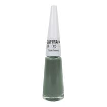 Esmalte De Unha 7ml Verde Cremoso Nº 12 Safira Cosméticos