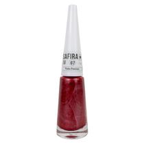 Esmalte De Unha 7ml Vinho Perolado Nº 07 Safira Cosméticos Esmalte De Unha 7ml Vinho Perolado Nº 07 Safira Cosméticos