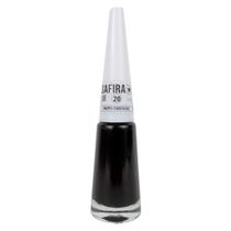 Esmalte De Unha Cremoso Nº 20 Preto Safira Cosméticos