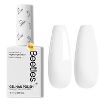 Esmalte de unhas: besouros, esmalte de gel, gel branco, 15 ml, Soak Off