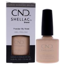 Esmalte de unhas CND Shellac Gel de longa duração nude/marrom/bronzeado 7 mL