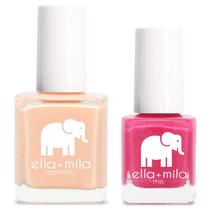 Esmalte de Unhas ella+mila, kit mommy&me - Nude Attitude + Pretty Princess Esmalte de Unhas ella+mila, kit mommy&me - Nude Attitude + Pretty Princess