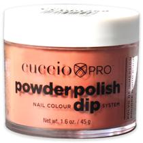 Esmalte de unhas em pó Cuccio Color para manicure e pedicure