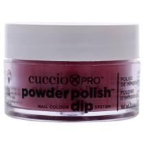 Esmalte de unhas em pó Cuccio Colour para manicure fúcsia 15mL