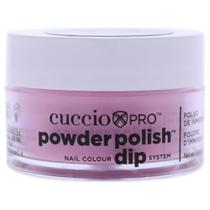 Esmalte de unhas em pó Cuccio Colour para manicure rosa 15mL