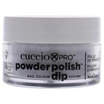 Esmalte de unhas em pó Cuccio Colour para manicure Silver Glitter