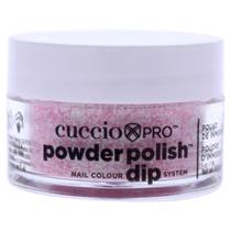 Esmalte de unhas em pó Cuccio Colour Soft Pink Glitter 15mL