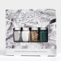 Esmalte de unhas essie, 8 peças, vegano, conjunto de férias gratuito, 1 kit