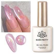 Esmalte de Unhas Magnético Born Pretty Pink Cat - 15ml Holográfico
