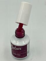 Esmalte de unhas Mia Secret Gelux MINI UV Gel-Soak Off 7 mL de vermelho rubi