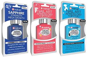 Esmalte de Unhas Nail-Aid Base Safira e Top Coat Secagem Rápida Esmalte de Unhas Nail-Aid Base Safira e Top Coat Secagem Rápida