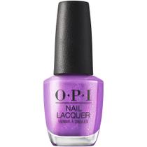 Esmalte de unhas OPI Eu vendi meu Crypto Sheer Bright Purple Shimmer