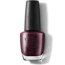 Esmalte de unhas OPI Nail Lacquer, vinho gratuito, vermelho escuro