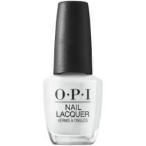 Esmalte de unhas OPI tão real quanto obtém creme branco macio e opaco