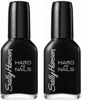 Esmalte de unhas Sally Hansen Hard as Nails Color Black Heart 13mL Esmalte de unhas Sally Hansen Hard as Nails Color Black Heart 13mL