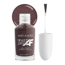 Esmalte de unhas wet n wild Fast Dry AF Fall Reddish Brown