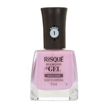Esmalte Diamond Gel Risque Cor Buque De Hortensia Rosa Esmalte Diamond Gel Risque Cor Buque De Hortensia Rosa