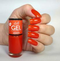 Esmalte Efeito Gel Ardente Bella Brazil 9ml Brilho e Longa Duração