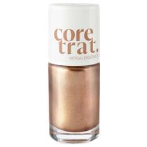 Esmalte Efeito Gel Coretrat Metálico Caramelo Quente Blant