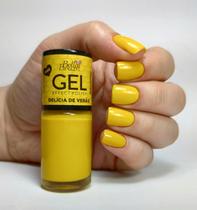 Esmalte Efeito Gel Delicia De Verão Bella Brazil 9ml Brilho e Longa Duração