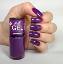 Esmalte Efeito Gel Preferido Bella Brazil 9ml Brilho e Longa Duração