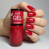 Esmalte Efeito Gel Pulsando Bella Brazil 9ml Brilho e Longa Duração Esmalte Efeito Gel Pulsando Bella Brazil 9ml Brilho e Longa Duração