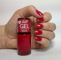 Esmalte Efeito Gel Realize Bella Brazil 9ml Brilho e Longa Duração