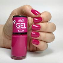 Esmalte Efeito Gel Salsa Bella Brazil 9ml Brilho e Longa Duração