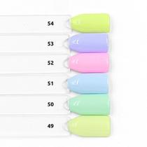 Esmalte em gel 12ml d&z ice cream tons pasteis uv led