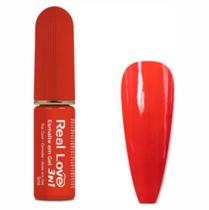 Esmalte em gel 3 em 1 5ml cor 48 real love Esmalte em gel 3 em 1 5ml cor 48 real love