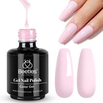 Esmalte em Gel Beetles Barely Pink 15 ml Removível em UV/LED Esmalte em Gel Beetles Barely Pink 15 ml Removível em UV/LED