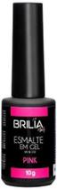 Esmalte em Gel Brilia Nails Pink Ballet 10g - Secagem 30s
