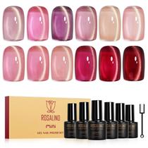 Esmalte em Gel Cat Eye ROSALIND Kit Magnético com 12 Cores Esmalte em Gel Cat Eye ROSALIND Kit Magnético com 12 Cores