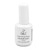 Esmalte em gel d&z branco 15ml unhas francesinha art nail