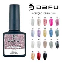 Esmalte Em Gel Diamante Glliter Dafu 8ml