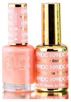 Esmalte em Gel DND DC Laranjas GEL POLISH DUO, Verniz em Gel 0,5 oz + Combinação